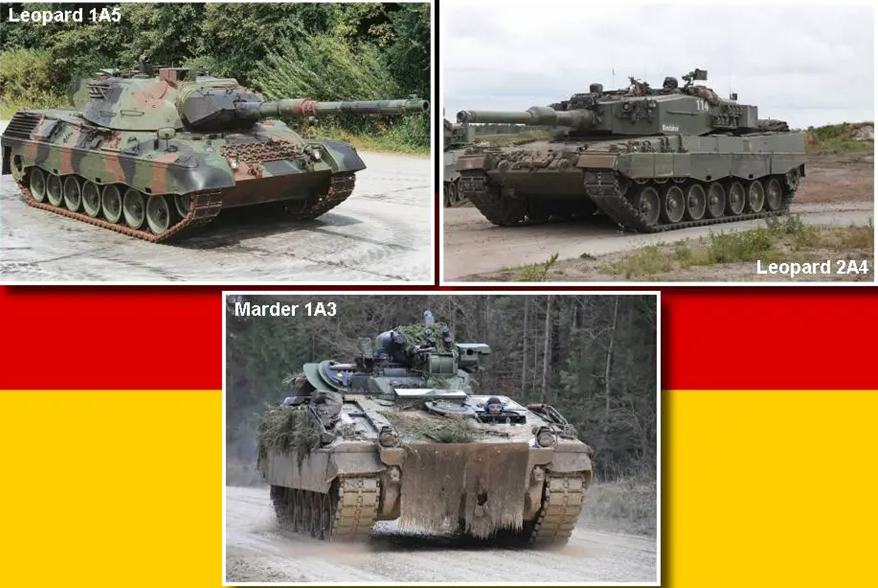 , Germany to provide Ukraine with 250 armored vehicles, including 100 Marder vehicles and 150 Leopard tanks