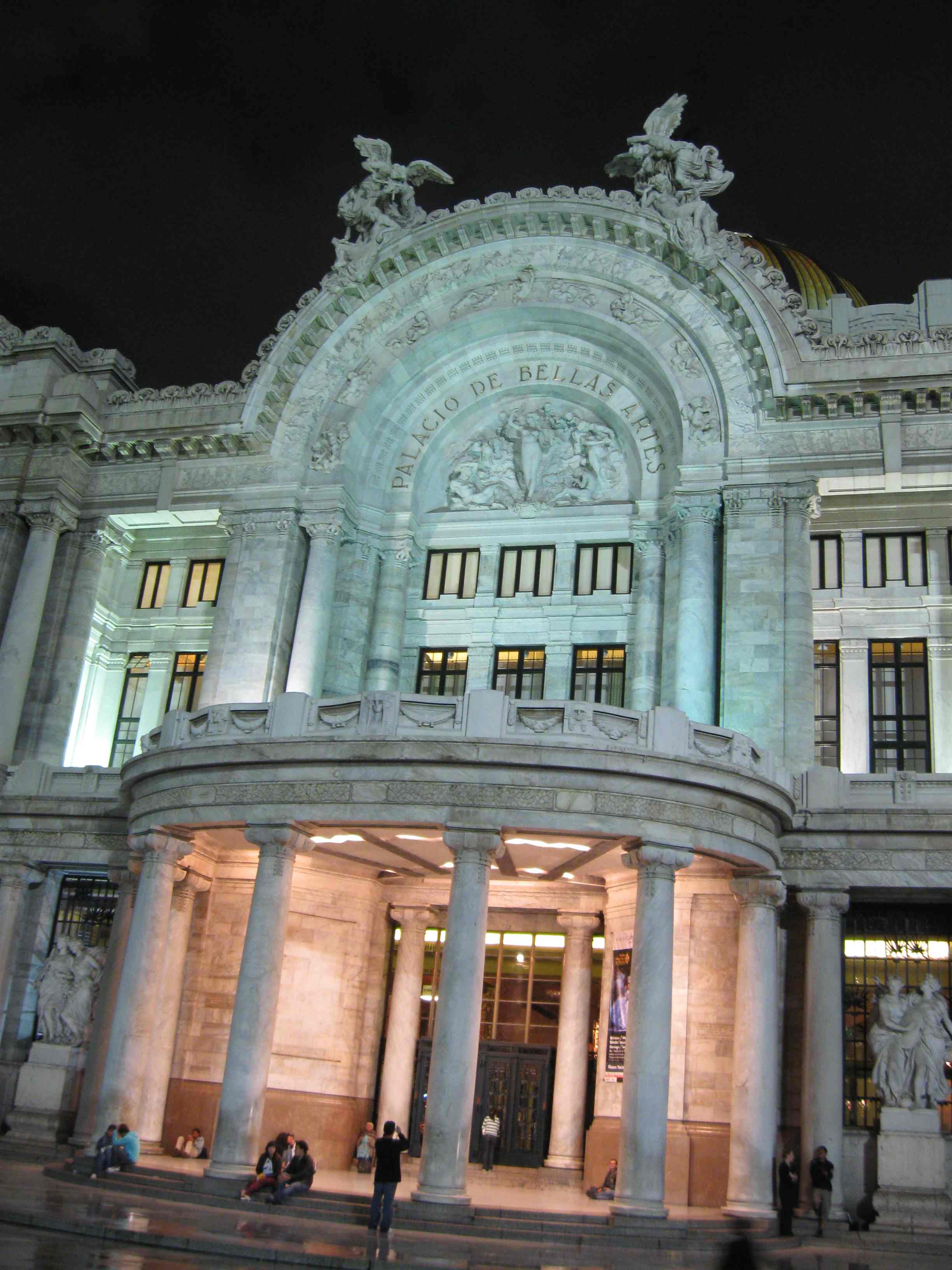 El Palacio de Bellas Artes, Mexico City