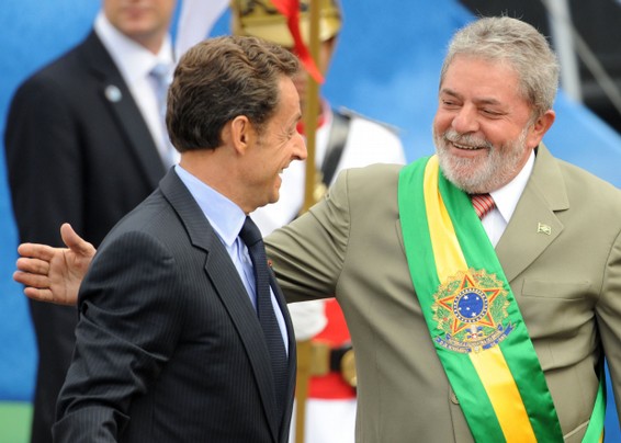Sarkozy attends Brazil's Independence Day parade in Brasília, photo by Wilson Dias/Abr. 