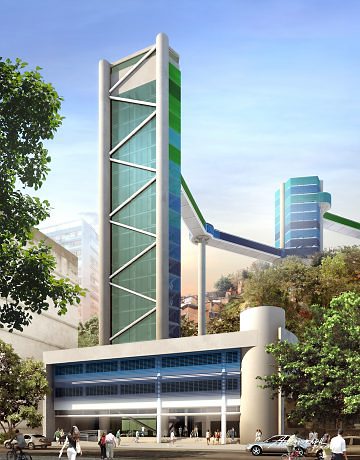 The elevator, photo by www.skyscrapercity.com.