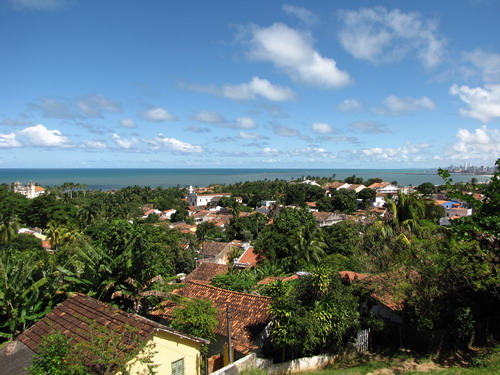Olinda from the rooftops, photo by Joshua Rapp Learn.
