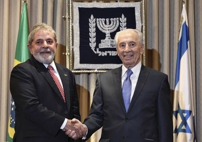 MIDEAST ISRAEL PALESTINIANS BRAZIL
