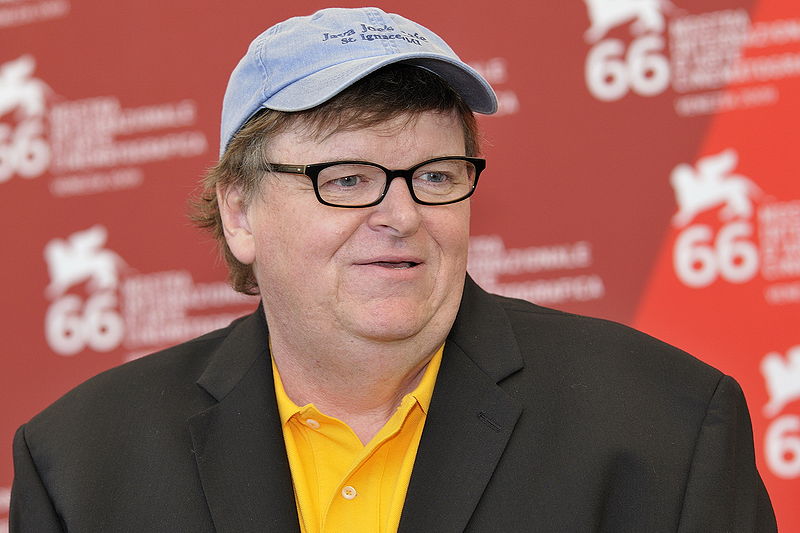 Michael Moore by Nicolas Genin courtesy of Wikimedia