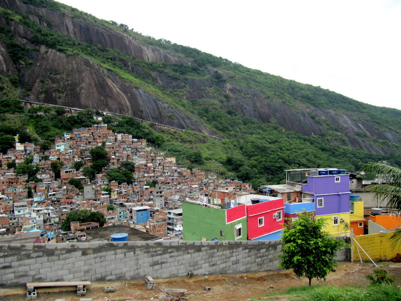 New housing development in Rocinha favela