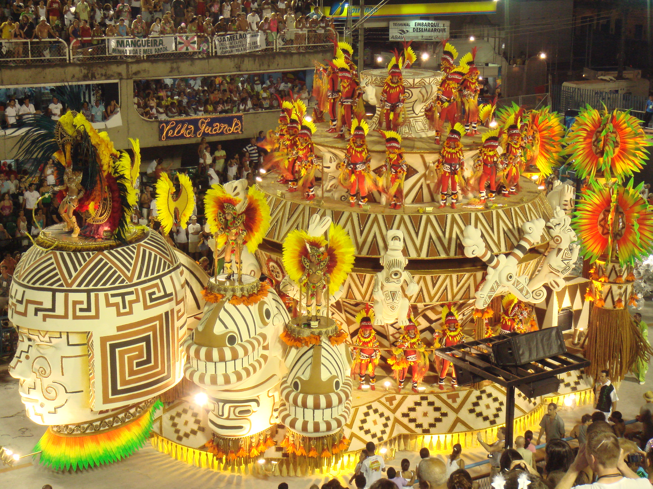 Carnival in Rio de Janeiro, photo by Sergio Luiz/Wikimedia Creative Commons License.