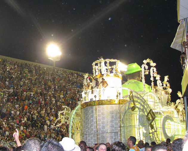 The Sambódromo where Rio's top Samba schools parade