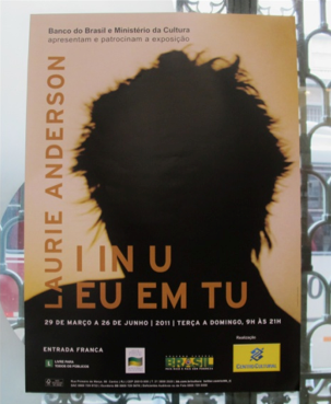 Laurie Anderson at CCBB