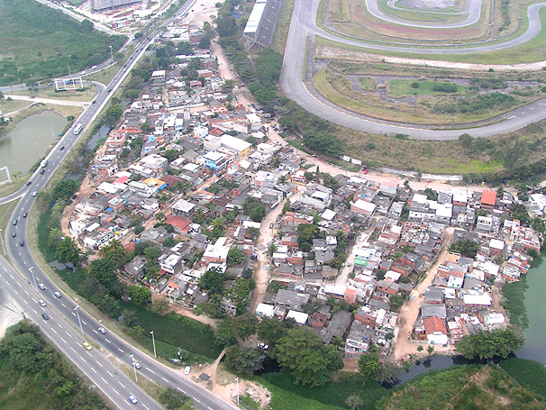 Ariel View of Vila Autódromo