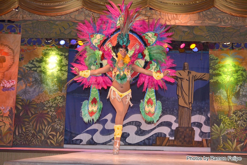 The dazzling cabaret costumes resemble those worn at Carnival, Rio de Janeiro, Brazil, News