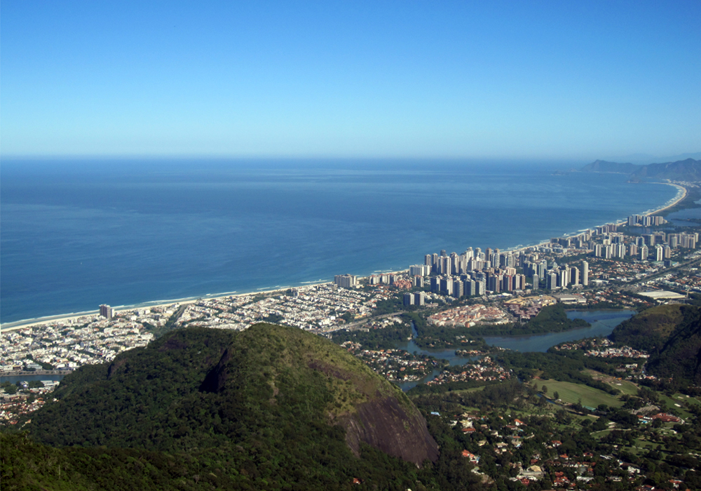 Breath taking views from the top of Pedra Bonita. Rio de Janeiro, Brazil, News