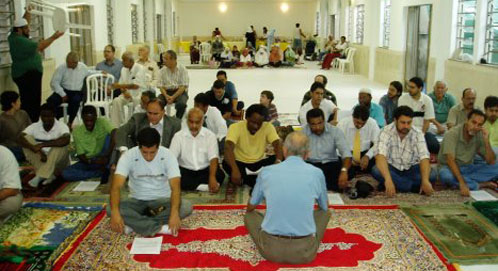 Sociedade Beneficente Muculmana, SBMRJ (Beneficent Muslim Society) at the Mesquita da Luz, which means the Mosque of Light, Rio de Janeiro, Brazil, News