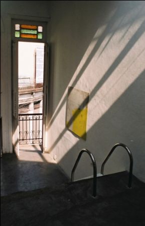 Inside the main hall
