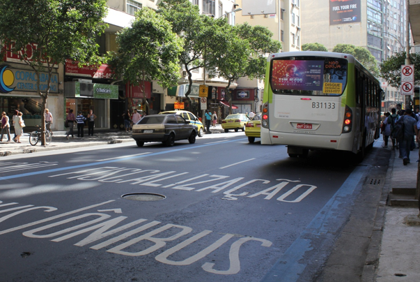 Bus corridor which has been operating in Copacabana, Rio de Janeiro, Brazil, News