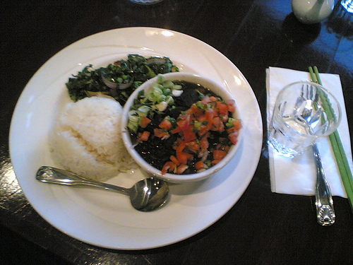 Many vegetarian restaurants offer their own version of veggie Feijoada, photo courtesy of Creative Commons License/George Kelly
