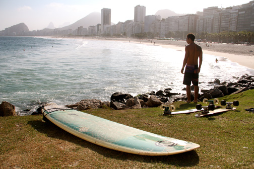 The view from Leme spans the whole of Copacabana Beach, Rio de Janeiro, Brazil, News