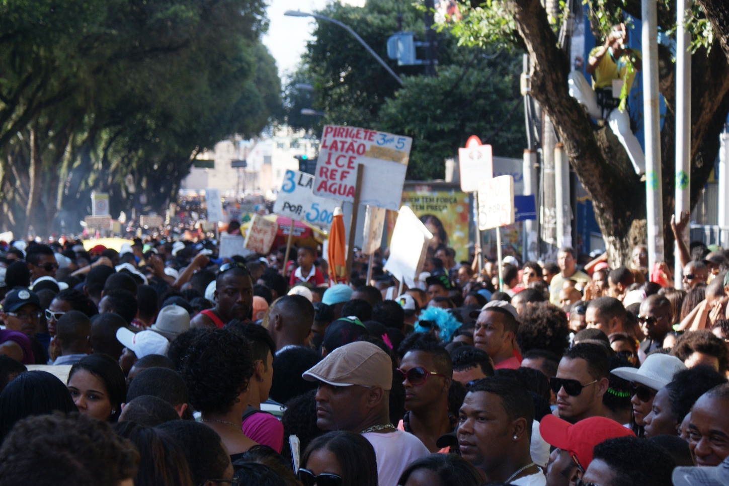 Thousands joined in Bahia's Pride Parade, photo by Ben Tavener.