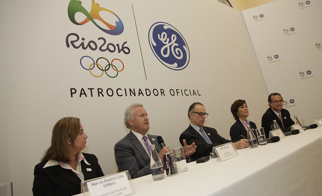 The 2016 Olympic Games attracts major multinational sponsors like GE announced in August, Rio de Janeiro, Brazil, News