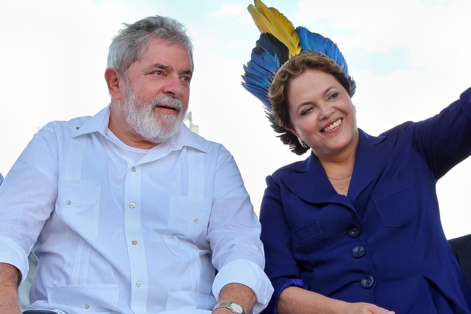 Ex-President Lula was seen with the incumbent president, Dilma Rousseff, last week at the inauguration of the Rio Negro bridge, photo by Roberto Stuckert Filho/Presidência da República