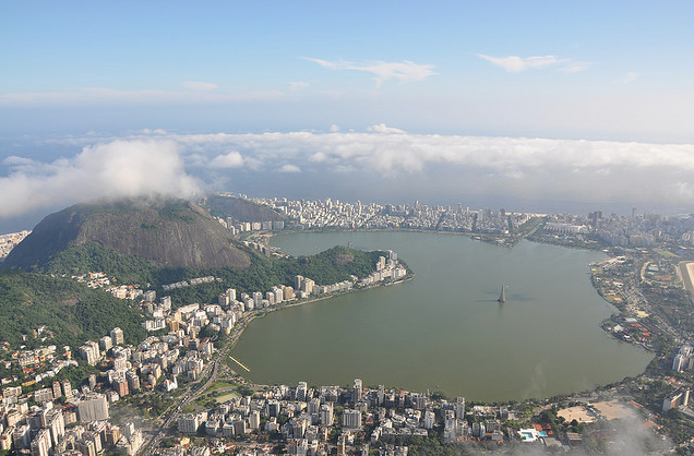 A view of the Lagoa, with Ipanema and parts of Leblon in the distance, Rio de Janeiro, Brazil, News