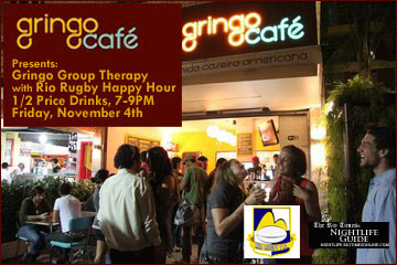 Rio Rugby at Gringo Group Therapy Happy Hour, Rio de Janeiro, Brazil, News