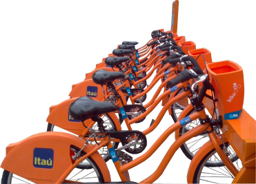 Bike Rio and the SAMBA system offers 600 bikes for rent throughout Rio, Brazil News