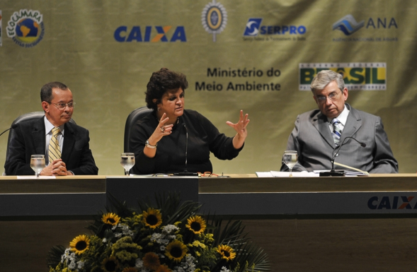 Minister the Environment, Izabella Teixeira, participates in a recent ceremony, Rio de Janeiro, Brazil News