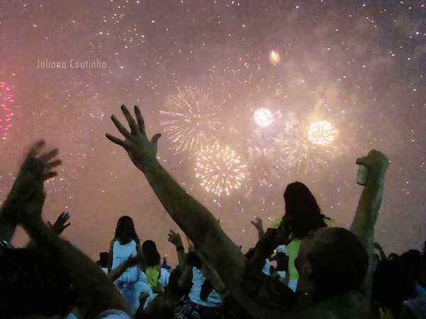 New Year's Eve Reveillon Party on Copacabana Beach to welcome 2011