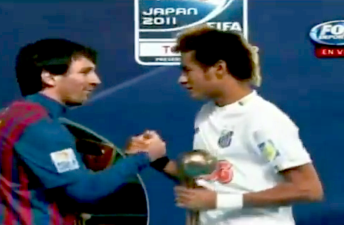 Lionel Messi outshine Neymar in Sunday's World Club final