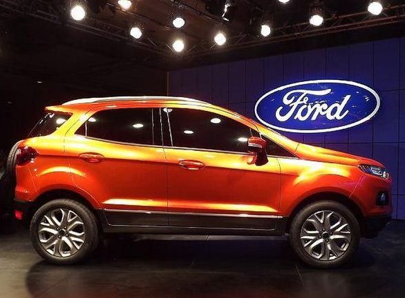 Ford EcoSport, unveiled in Brasília in January 2012, photo by Wikimedia Licence Attribution/Rahulmalik13.