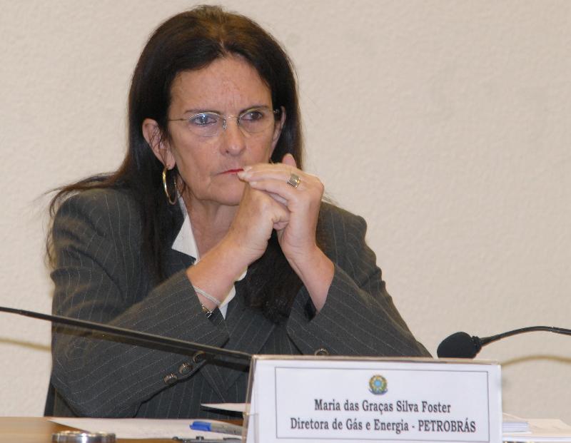 Maria das Gracas Foster, soon to be CEO of Petrobras. Photo by Roosewelt Pinheiro ABr.