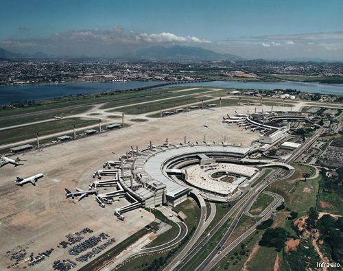 Rio de Janeiro Galeão airport. (Photo internet reproduction)