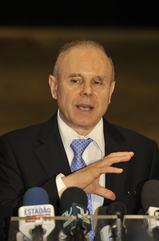 The Brazilian Finance Minister Guido Mantega, photo by José Cruz/ Agência Brasil.