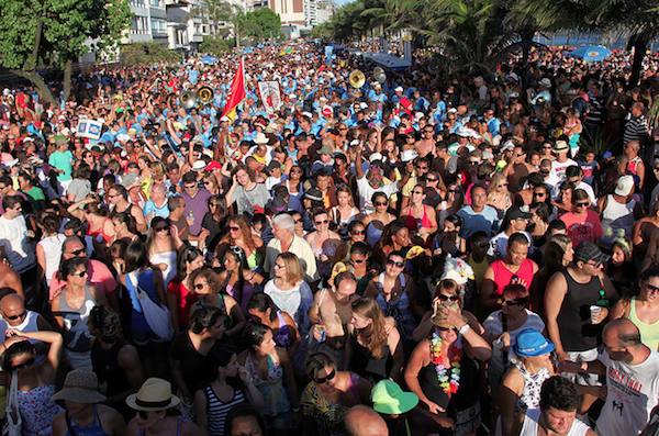 Rio Carnaval 2012 Banda de Ipanema bloco