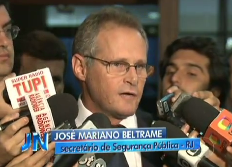 Rio State Secretary for Public Security, José Mariano Beltrame, reassured the public that Carnival will be safe, Rio de Janeiro, Brazil News
