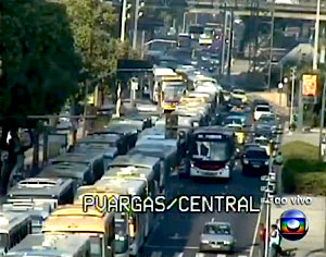 The BRS lanes initially caused increased traffic problems on Avenida Presidente Vargas last week, Rio de Janeiro, Brazil News
