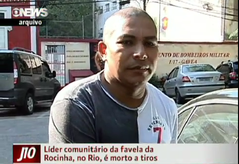 Vanderlan Barros de Oliveira, known as ‘Feijao’, was president of the Rocinha residents association, Rio de Janeiro, Brazil News