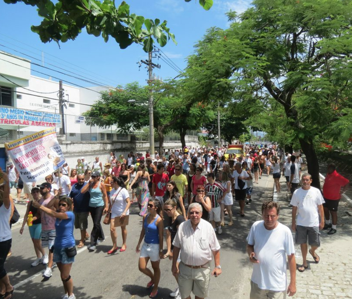 The protest by residents of Niterói’s São Francisco neighborhood, Rio de Janeiro, Brazil News