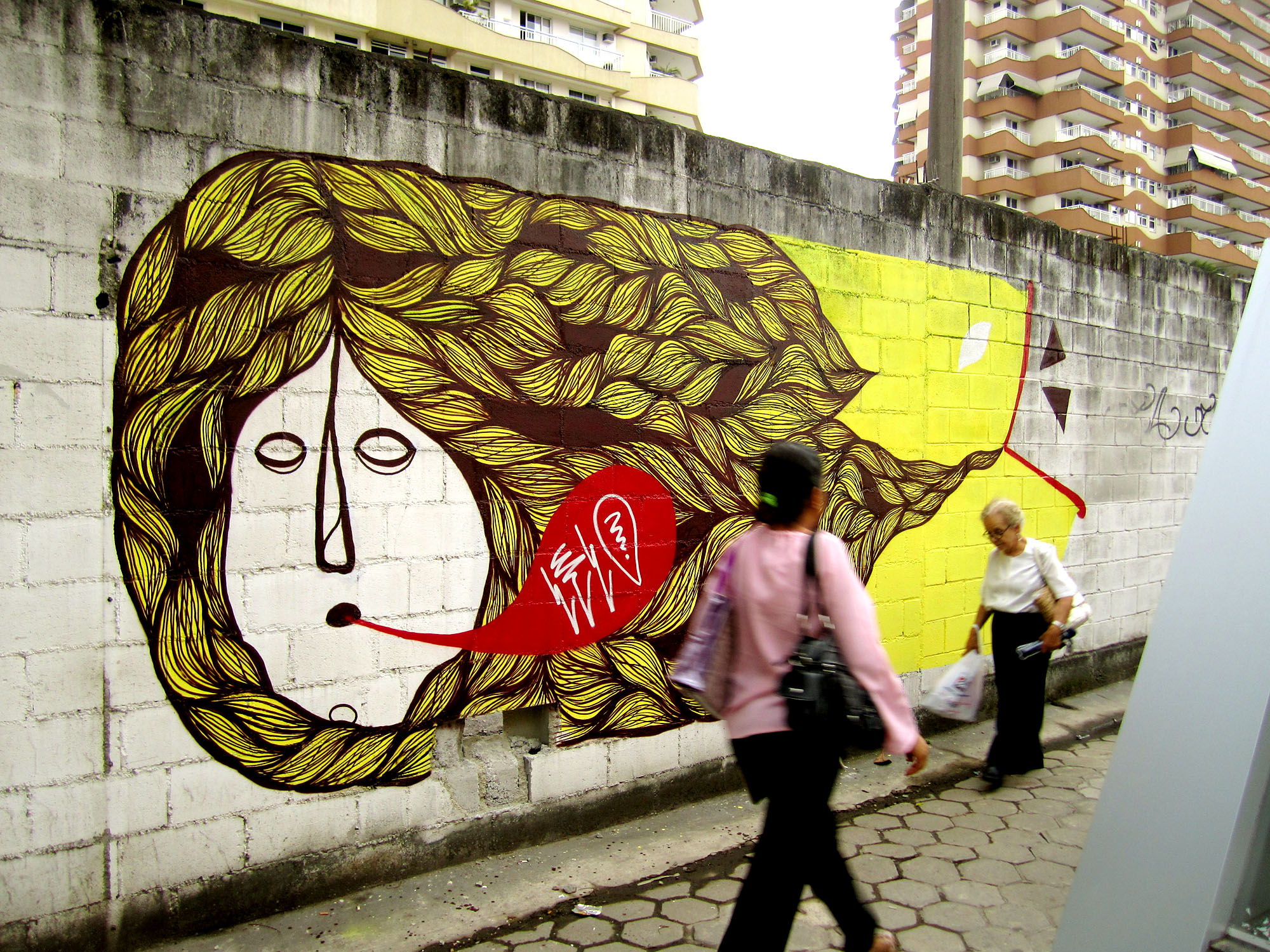 Lelo, Street Art in Rio de Janeiro