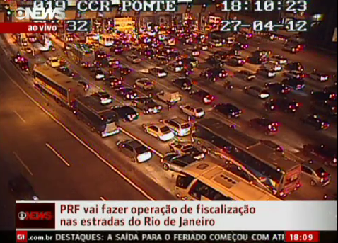 Heavy traffic is expected to be accompanied by heavy rains this holiday weekend, Rio de Janeiro, Brazil News