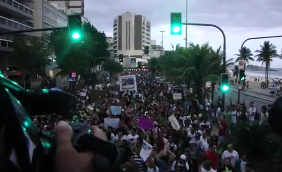 The 2012 Marcha da Maconha (Marijuana March) closed the street in Ipanema, Rio de Janeiro, Brazil News