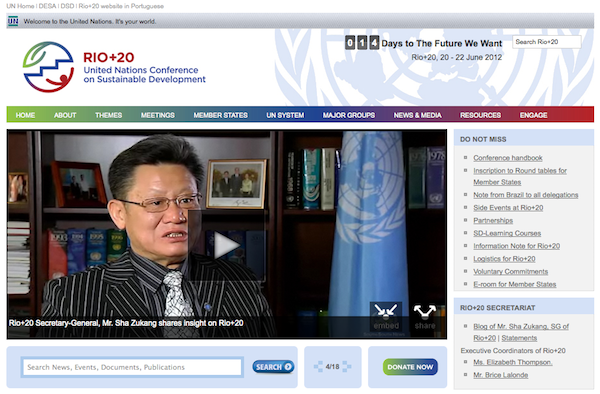 The official UN site for Rio+20.