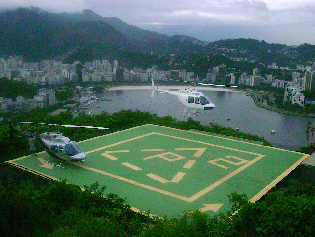 Tourist helicopters taking flight in Rio, Rio de Janeiro, Brazil News