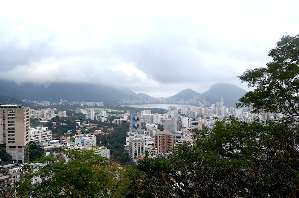 View of Lagoa Rodrigo de Freitas from Parque do Penhasco Dois Irmãos, Alto Leblon, Rio de Janeiro, Brazil News