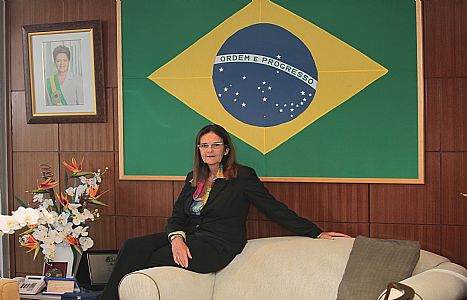 Petrobras CEO Maria das Gracas Foster