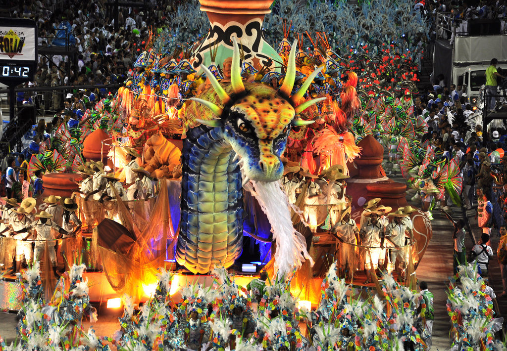 Inocentes de Belford Roo secured victory in Carnival 2012 with their impressive performance, Rio de Janeiro, Brazil, News.