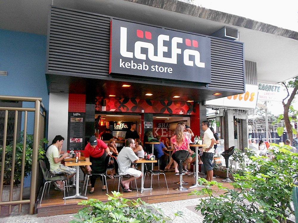 The Laffa Kebab Store in Leblon was the second location opened by the Kanareks, Rio de Janeiro, Brazil News