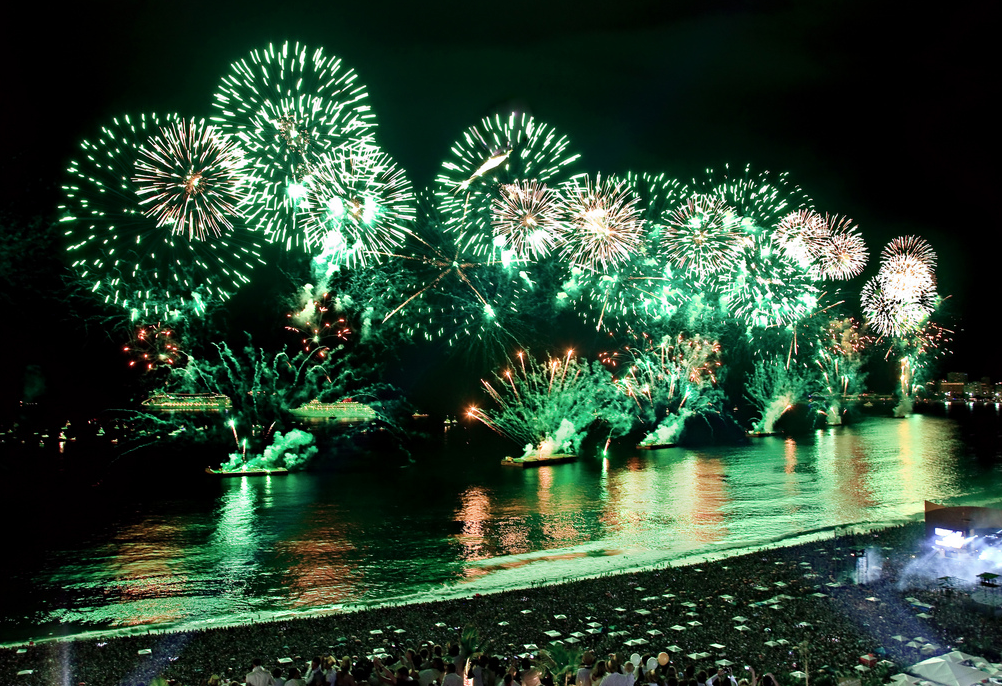 Copacabana hosts Rio's largest Ano Novo (New Years) party