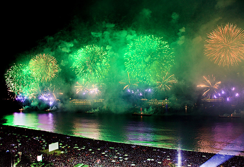 reveillon fireworks