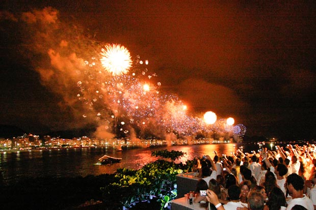 The Copacabana fireworks from Forte de Copacabana, Rio de Janeiro, Brazil News