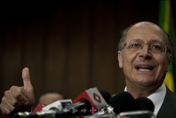 São Paulo governor Geraldo Alckmin